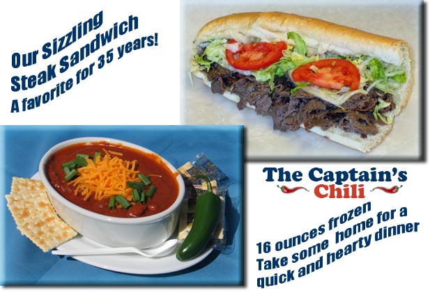 Captain Nemo's Delicious Steak Submarines